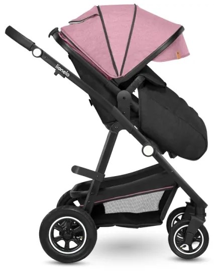 Lionelo - Kombinovaný kočík 2v1 AMBER Pink Rose
