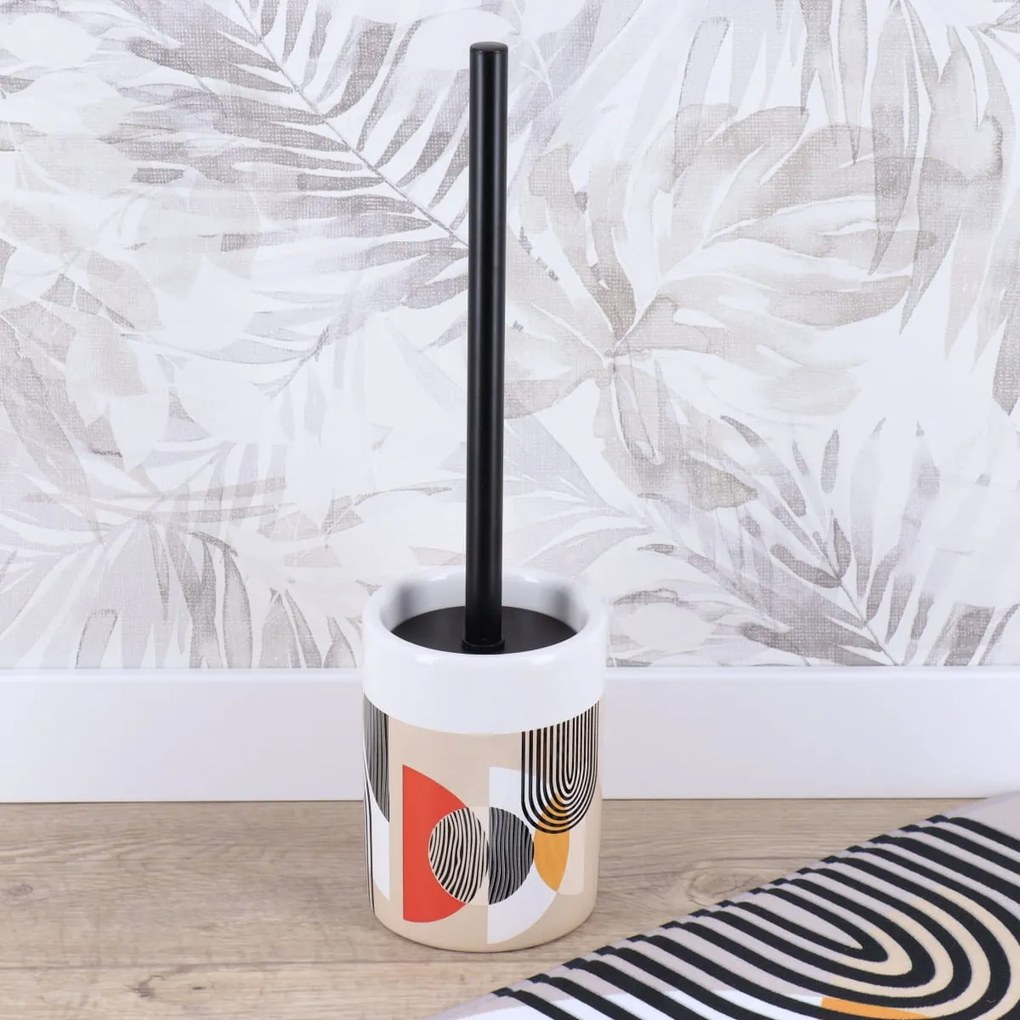 WC kefa Trendy, kombinácia farieb/s čiernymi prvkami