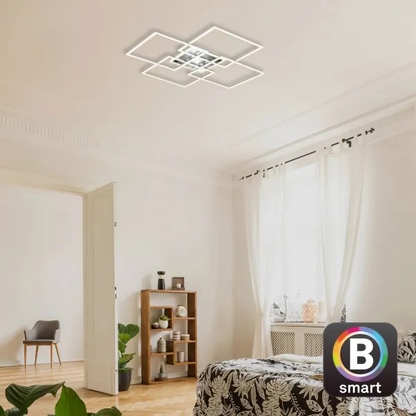 Brilo - LED Stmievateľný prisadený luster FRAME LED/50W/230VWi-Fi Tuya + DO