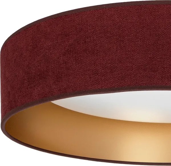BRILAGI-LED Stropné svietidlo VELVET SIMPLE LED/24W/230V 3000K pr. 45 cm vínová/zlatá