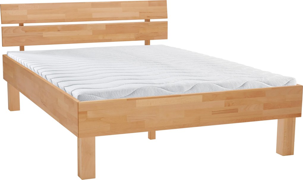 XXXLutz POSTEĽ, 140/200 cm farba buka Carryhome - Postele - 00002V000503