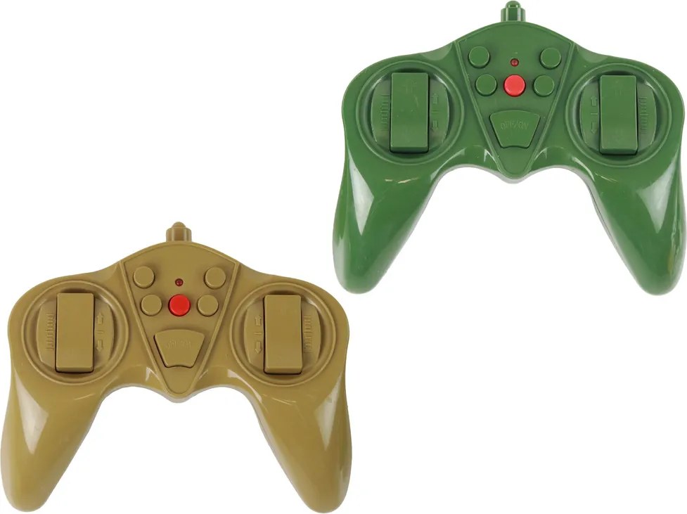 LEAN Toys Diaľkovo ovládaný vojnový tank RC infračervený bojový tank Set