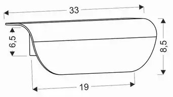 LED Vonkajšie nástenné svietidlo LED/12W/230V IP65 čierna