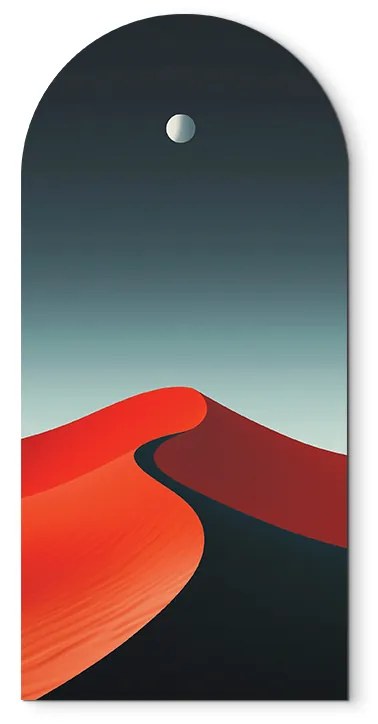 drevko | Obraz na stenu Červená piesková duna 80 x 38 cm