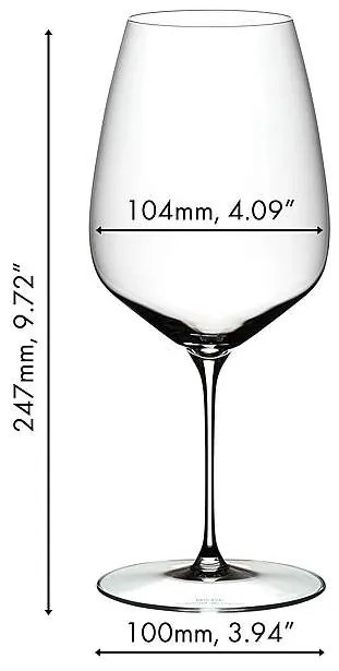 Riedel Veloce Cabernet Merlot poháre na víno 829 ml 2 ks