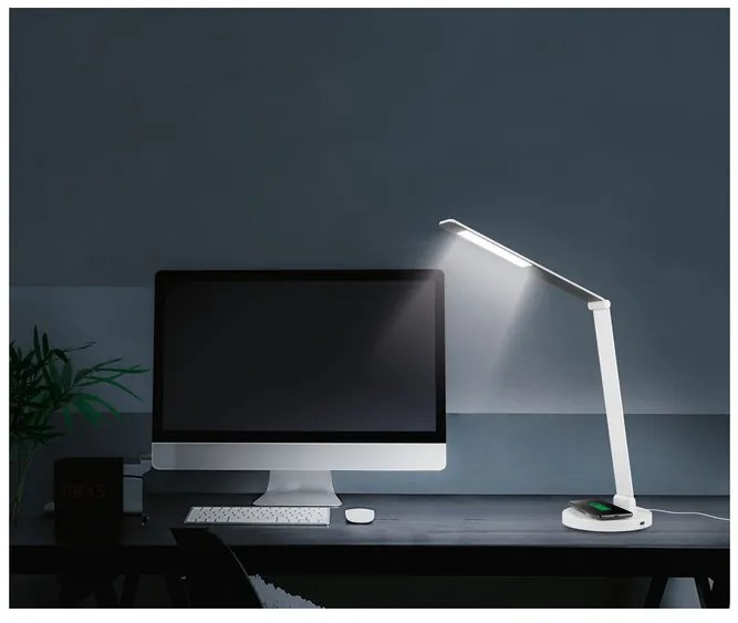 LIVARNO home Stolná LED lampa (biela) (100340255)