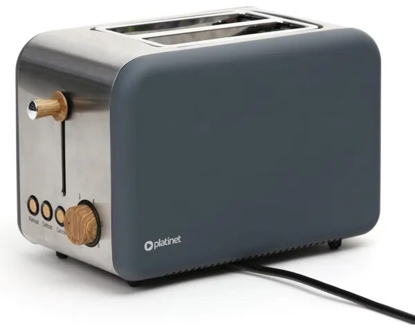 Hriankovač s dvoma otvormi 900W/230V nerez/šedá