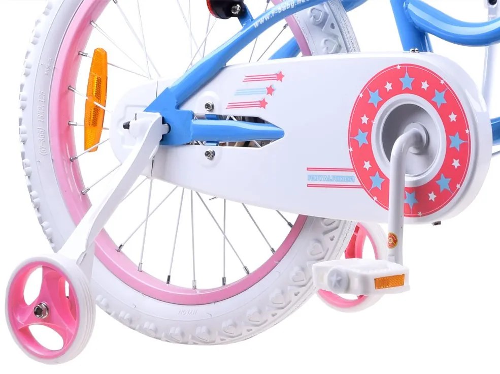 Detský bicykel STAR GIRL 16 RoyalBaby RB16G-1 - modrý