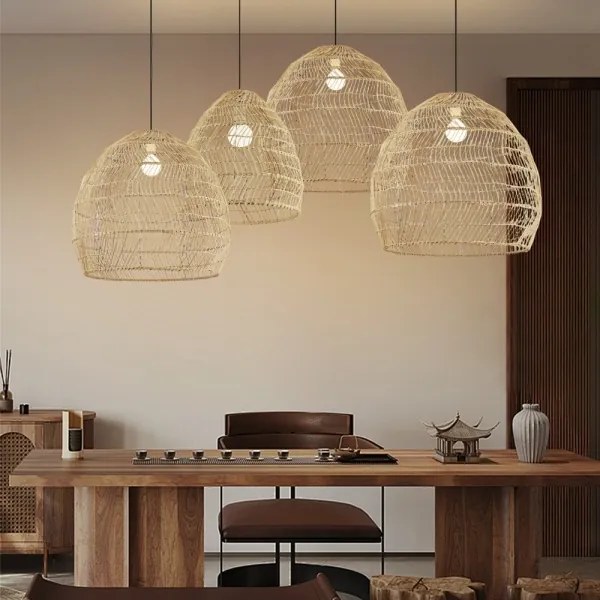 Immax 08261L - Závesný luster na lanku BOHO DELICADO 1xE27/40W/230V pr. 60 cm