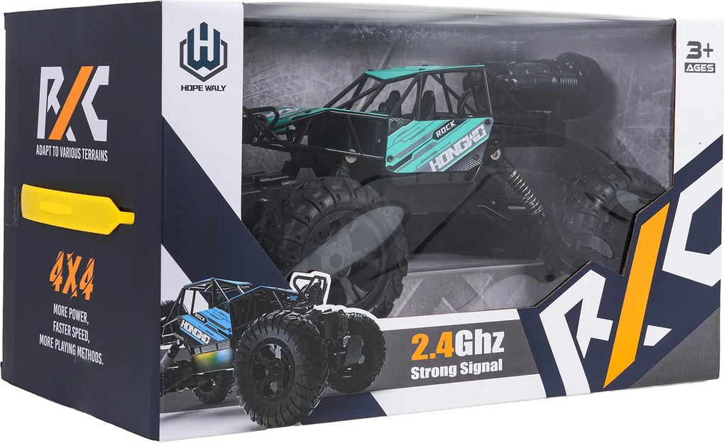 Ramiz RC crawler ROCK na diaľkové ovládanie 1:14 s funkciou dymu