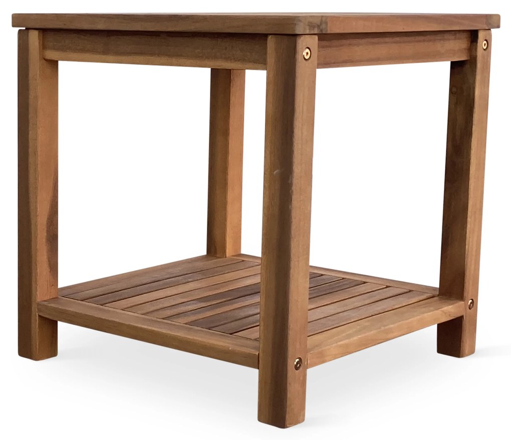 Noela Balkónový set Lotto + 2x drevená polohovacia stolička Viet