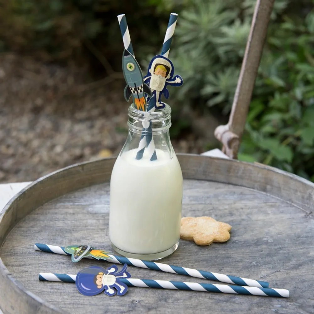 Sada 4 slamiek Rex London Space Adventures