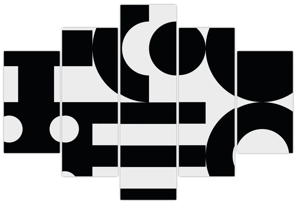 Obraz - Geometrická abstrakcia N⁰3 (150x105 cm)