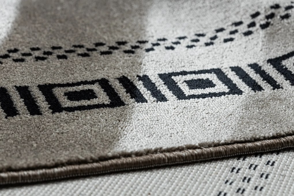 Koberec AMOUR 53098A béžovo/ čierny- grécky