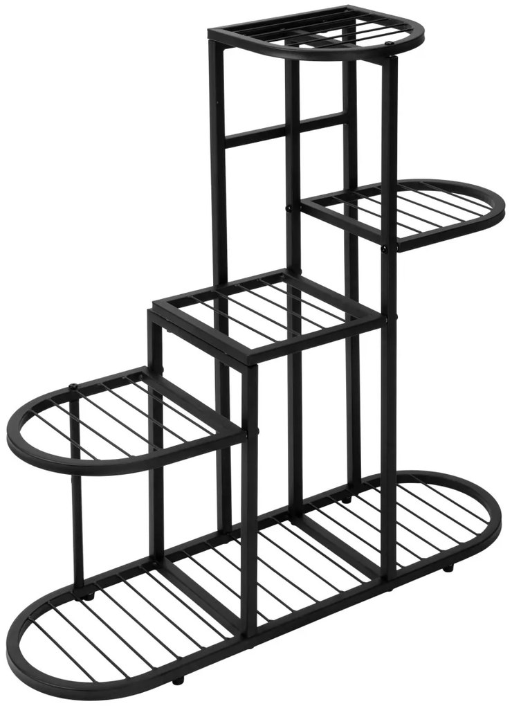 Kvetinový stojan STIGAN čierny