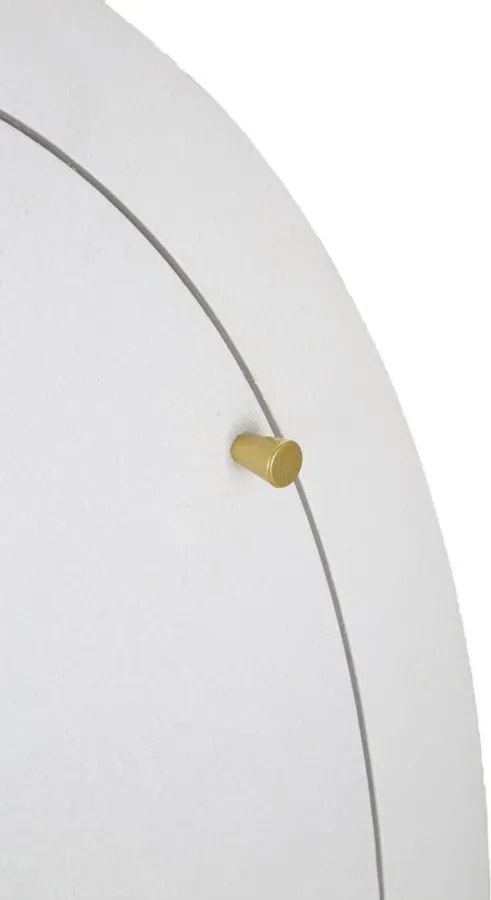 Úložná skrinka Venus 60 cm biela/zlatá