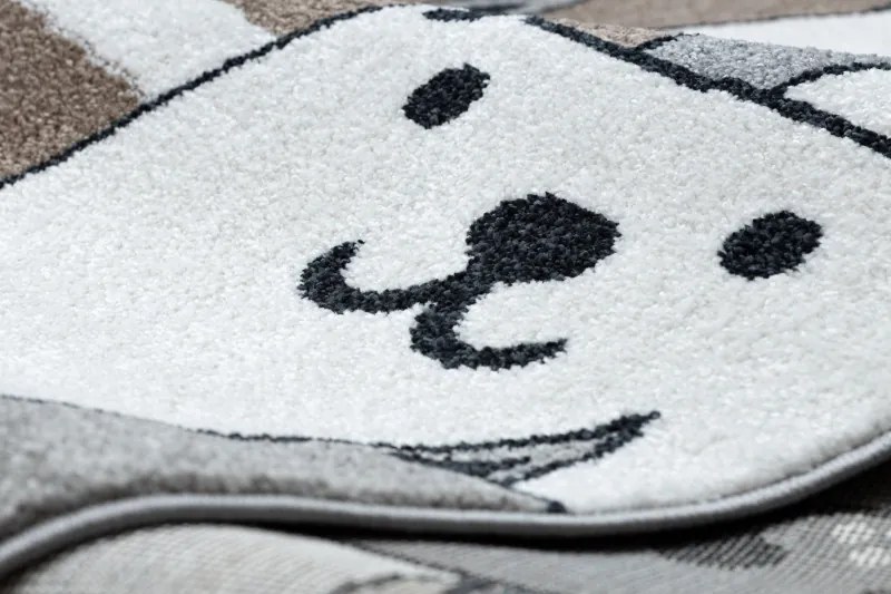 Dywany Łuszczów, Detský kusový koberec Fun Gatti Cats multi, 160x220, šedá, detská izba