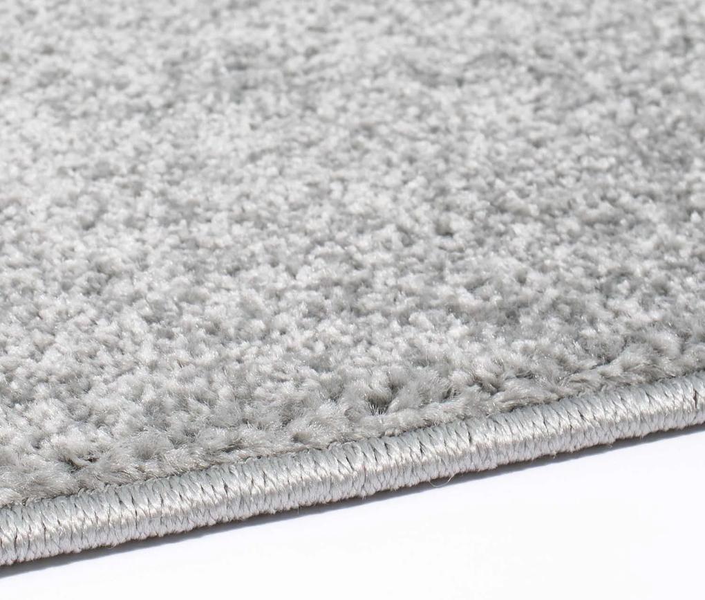 Dekorstudio Moderný koberec MODA SOFT - Sivý Rozmer koberca: 140x200cm