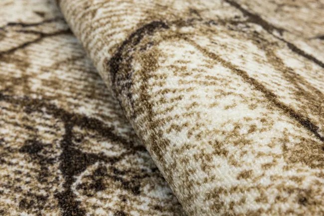 Protišmykový behúň Grain 17 hnedý / béžový