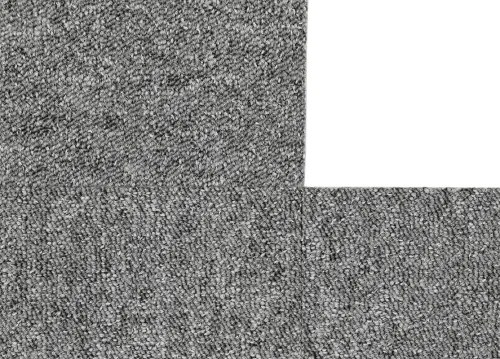 Koberce Breno Kobercový štvorec MUSTANG 73, velikost balení 5 m<sup>2</sup>  (20ks), sivá