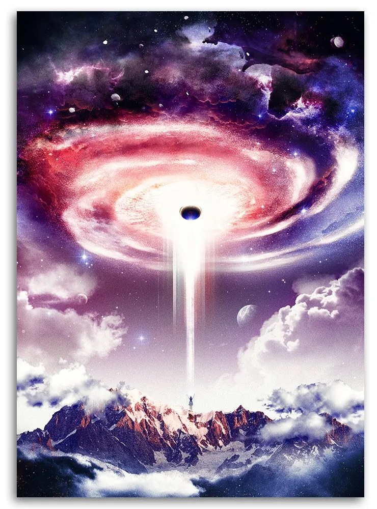 Gario Obraz na plátne Veľká diera na oblohe - Barrett Biggers Rozmery: 40 x 60 cm