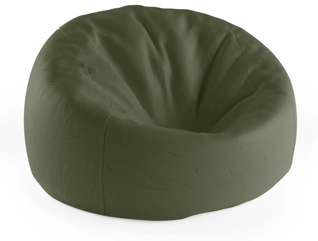 Sablio Sedací vak Cocoon Olivovozelená - 115 x 75 cm x 45 cm