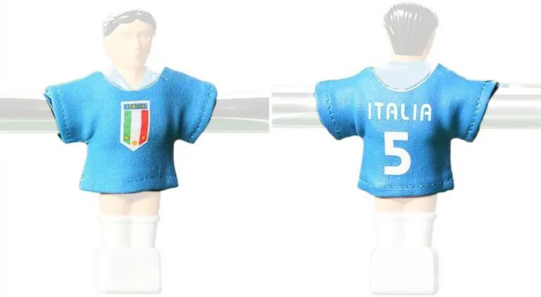 Náhradné futbalové dresy Talianska 11 ks