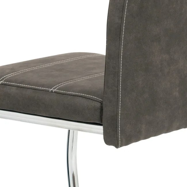 Jedálenská stolička sivá HC-483 GREY3