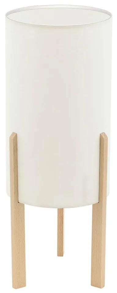 Eglo Eglo 97891 - Stolná lampa CAMPODINO 1xE27/60W/230V výška 400mm biela EG97891