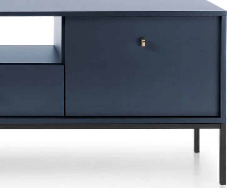 TV skrinka Mono, tmavo modrá