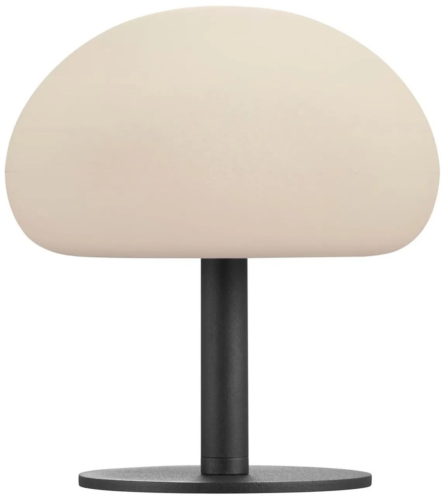 Nordlux Čierna prenosná stolná LED lampa Sponge 20 4,8W 21,5cm 2018135003