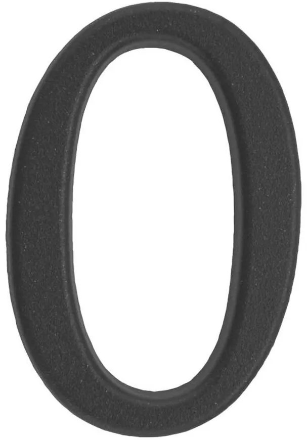 Číslica zliatina grafit 50 mm /0/