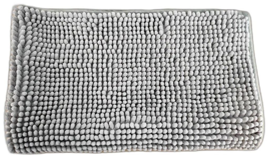 Kúpeľňová predložka LOOP - 50x80 cm - šedá