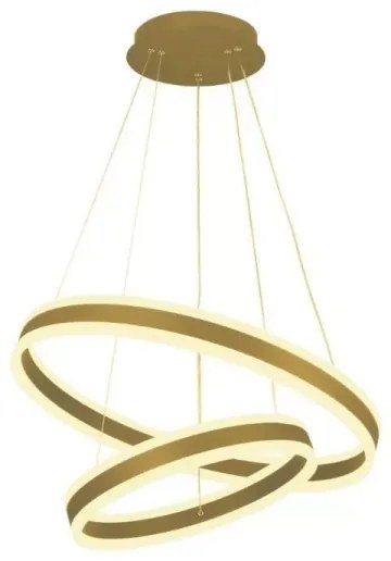 LED Stmievateľný luster na lanku LED/135W/230V 3000-6500K + diaľkové ovládanie