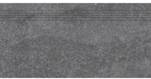 Schodovka Rako Kaamos čierna 30x60 cm mat DCPSE588.1, 1 ks