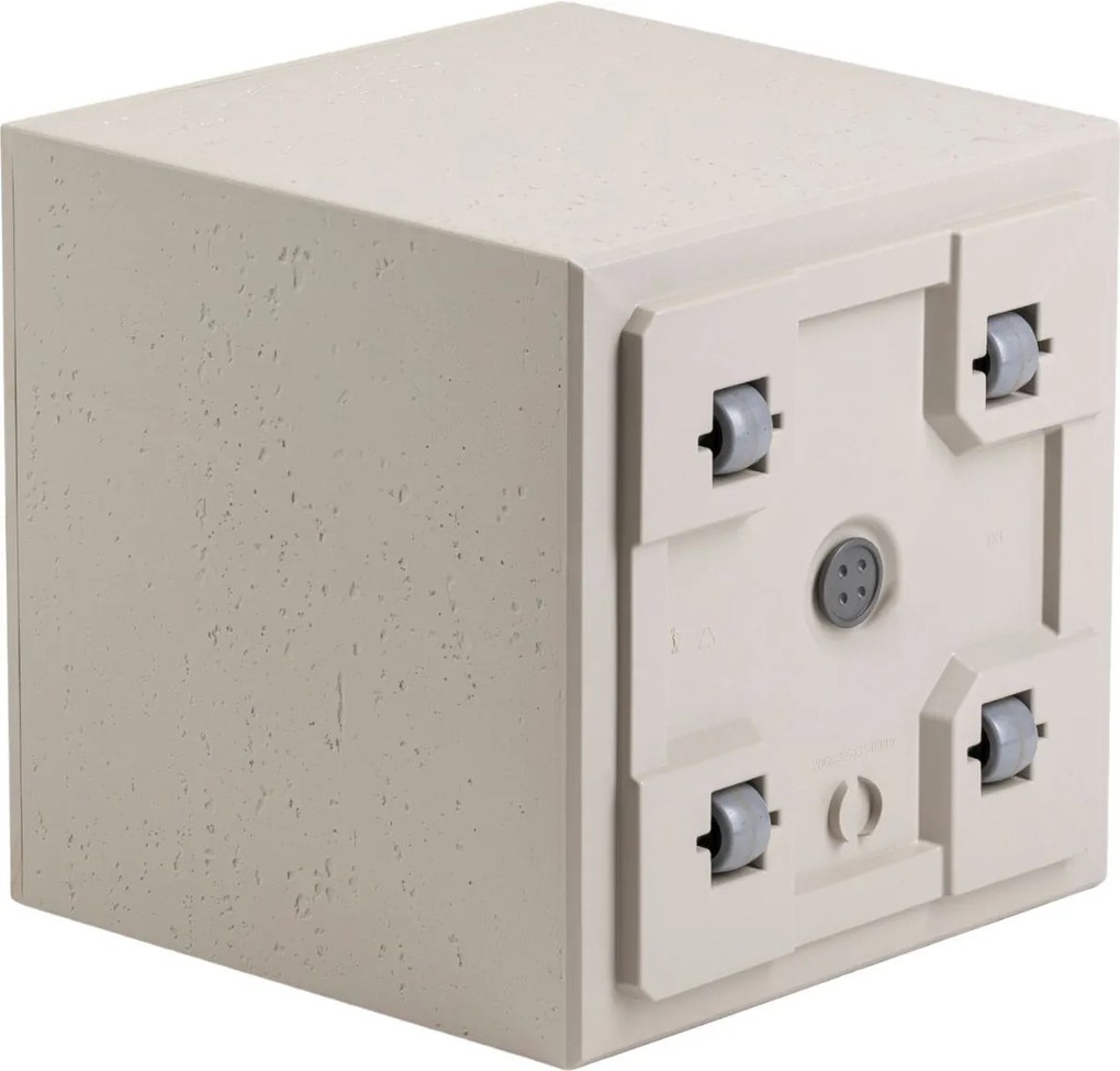 Kvetináč na kolieskach BETONIQUE 30x30 cm betón - výber z 8 prevedení