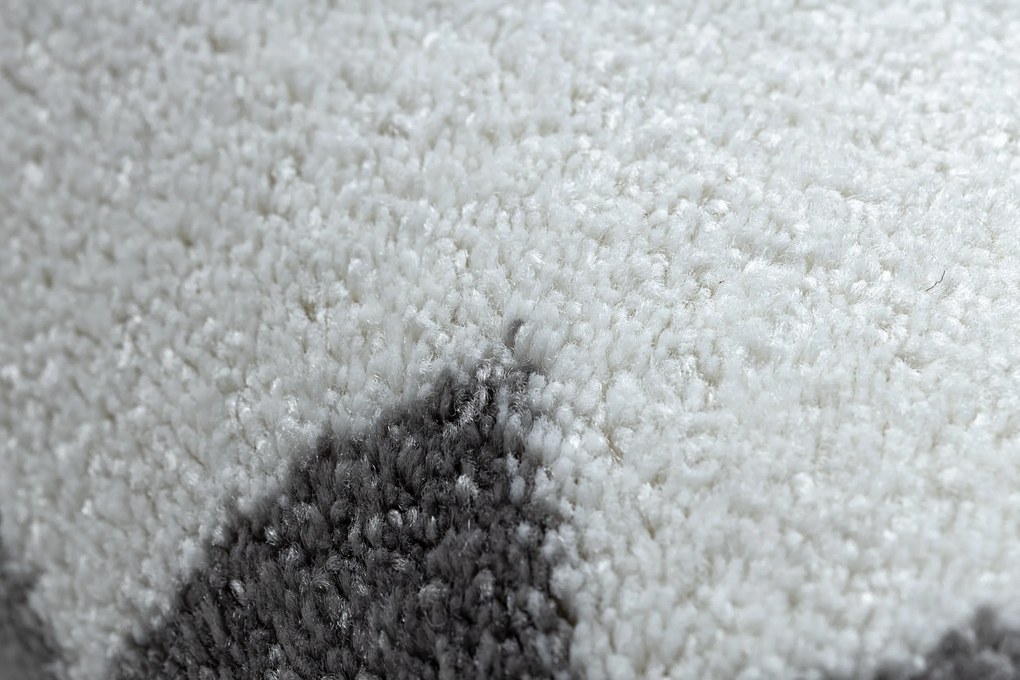 Koberec SKETCH - F343 Marocká mreža, krémovo - sivý