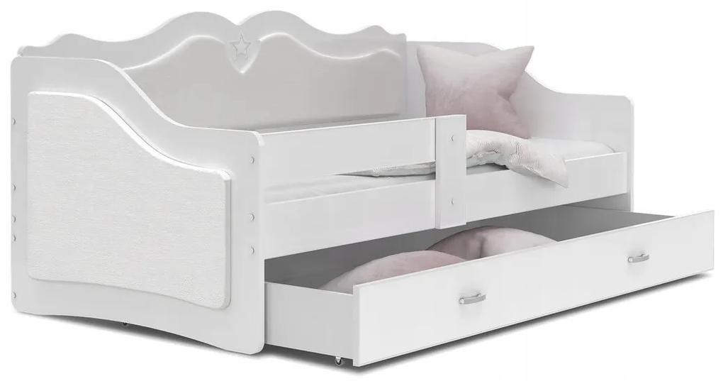 GL Detská posteľ Lalila Biela Variant veľkosť postele: 160x80