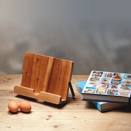 Kitchen Craft Drevený stojan na kurchársku knihu Acacia