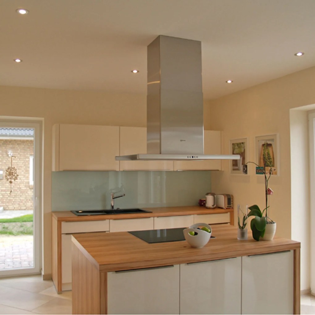 Sada 6 moderných zapustených bodových svetiel oceľ - Rondoo