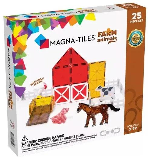 Magnetická stavebnica Magna-Tiles Farm 25ks