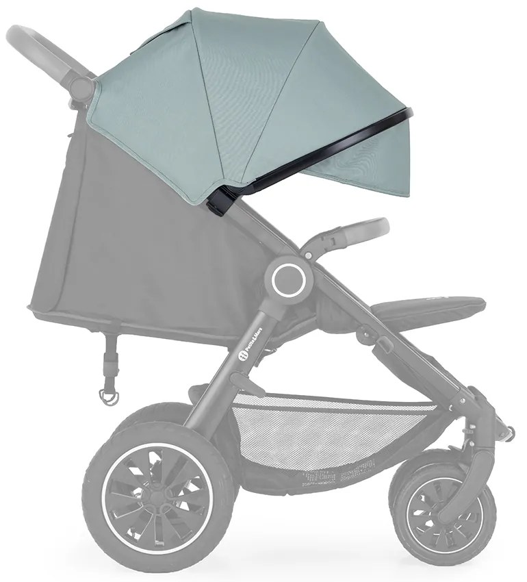 PETITE&MARS strieška na kočík Street+ iron green