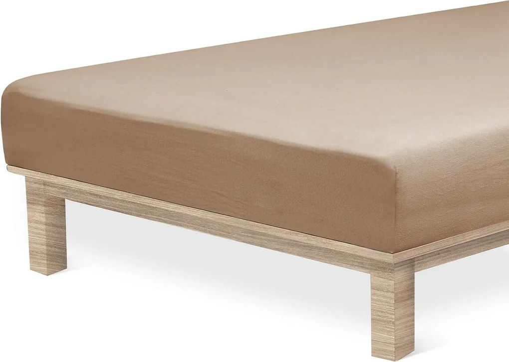 4Home jersey prestieradlo Lycra orechová, 120 x 200 cm