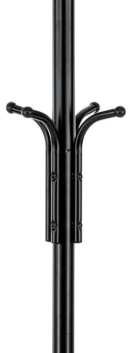 Autronic BONTEC Vešiak, kov, čierna, 80001-06B BK Farba: Čierna