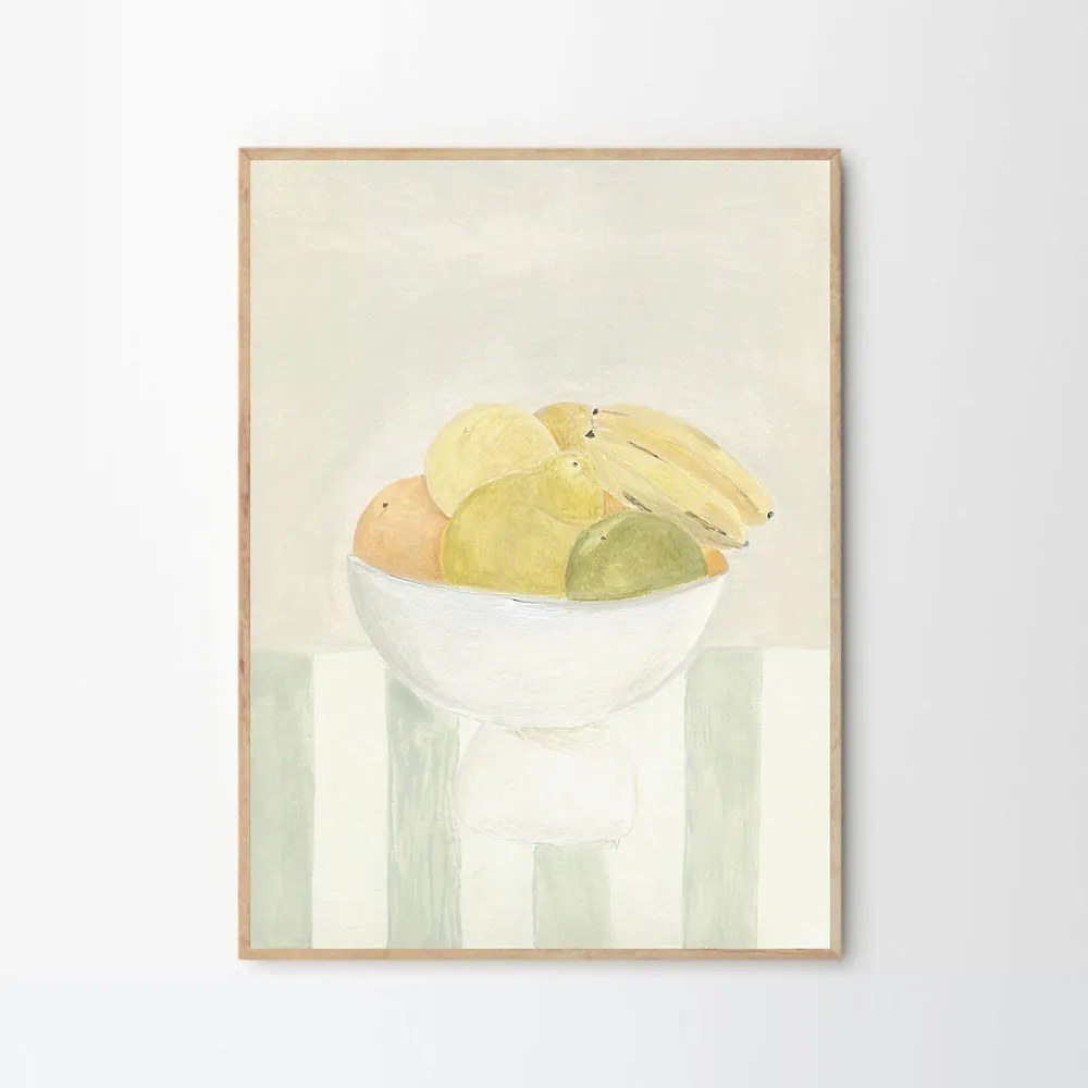 The Poster Club Plagát Still life with Fruit by Isabelle Vandeplassche 40x50 cm