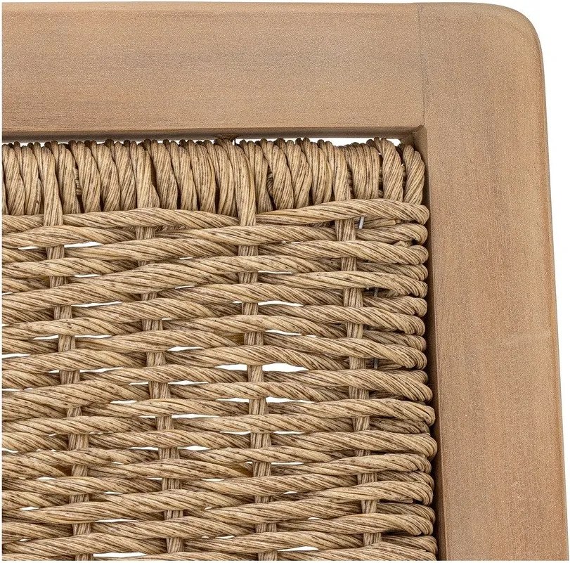 Záhradná pohovka z masívneho dreva v prírodnej farbe Sorrento – Bloomingville