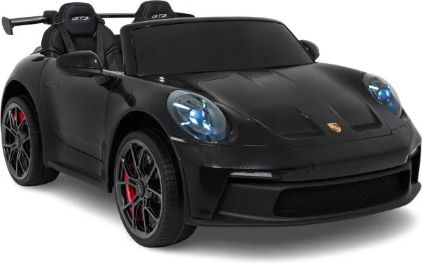 Elektrické autíčko Porsche 911 GT3 pretekárske čierne