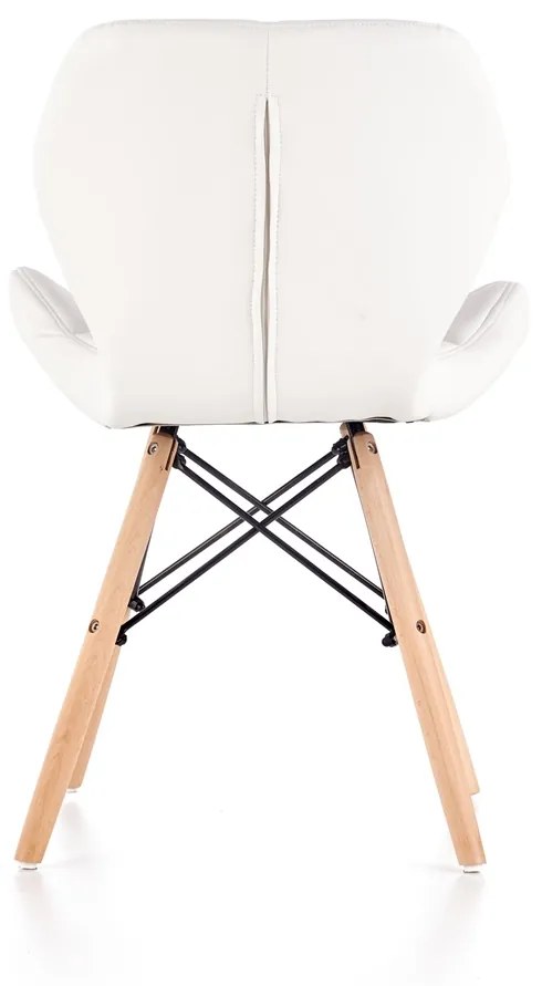 Jedálenská stolička K281 - biela