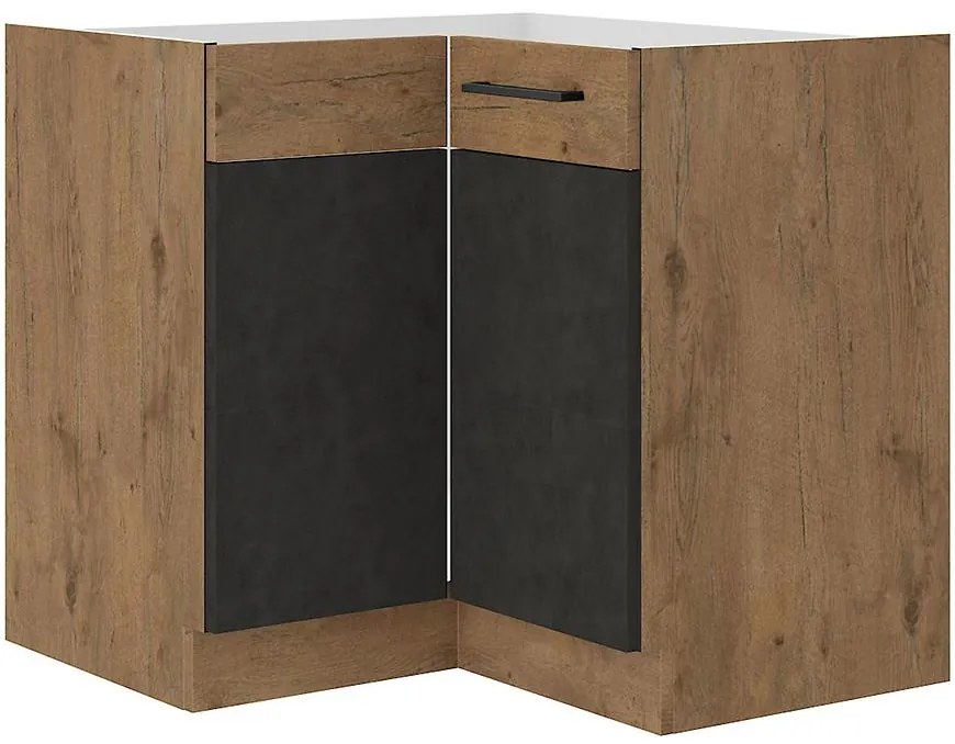 Skrinka Do Kuchyne Vigo Grafit Mat 90x90 Nd 2f Bb