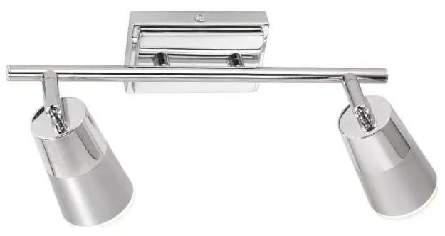 JUST LIGHT. 11229-17 - LED Bodové svietidlo DALLI 2xLED/3,5W/230V chróm